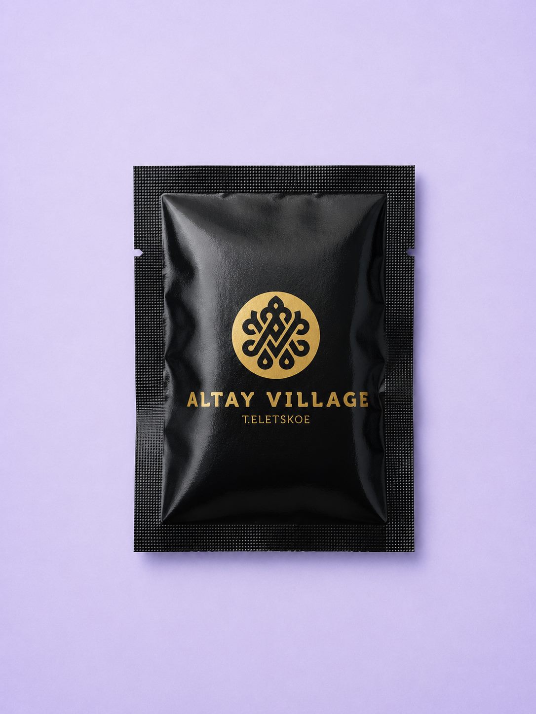 Для пятизвёздочного курортного комплекса Altay Village Teletskoye изготовлены влажные салфетки 60×80 мм в индивидуальной упаковке. Логотип, выполненный золотой краской, подчёркивает премиальный статус комплекса и гармонично дополняет фирменный стиль бренда.
